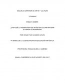 ¿Por qué la asignatura de artística es una materia olvidada o denigrada?