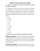 Introducción a la ciencia e ingeniería de los materiales