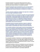 Evaluación autentica