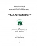 “DISEÑO E IMPLEMENTACION DE UN DISPENSADOR DE BEBIDAS AUTOMATICO MEDIANTE ARDUINO”