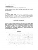 JUICIO DE RECTIFICACIÓN DE ACTA DEL REGISTRO CIVIL