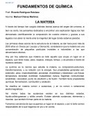 FUNDAMENTOS DE QUÍMICA