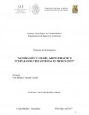 GENERACIÓN Y USO DEL ABONO ORGÁNICO COMPARANDO TRES SISTEMAS DE PRODUCCIÓN