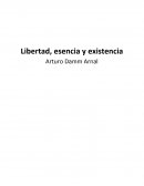 Libertad, esencia y existencia