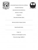 Laboratorio de termodinámica.