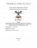 Ensayo sobre el rol del Psicólogo comunitario frente al conflicto interno del Perú