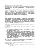 ¿Qué es un acto restrictivo de la competencia?