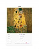 Análisis del cuadro "el beso" de klimt