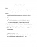 Ejemplo de análisis de un artículo