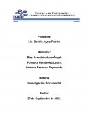 Protocolo de investigacion. Investigación Documental