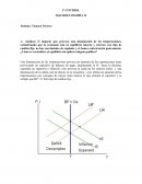 Análisis de equilibrio macroeconómico: Impacto de choques externos y políticas económicas