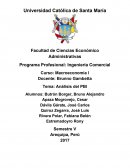 Macroeconomia. Análisis del PBI