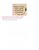 Como son las Recomendaciones para la tarea entregable de la unidad 4