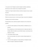 Investigación de accidentes "Workplace Accident Investigation"