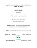 Elaborar un documento escrito que permita identificar los valores cívicos de la familia