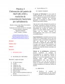 Práctica 4 Elaboración del patrón de McFARLAND y medición de concentración bacteriana por turbidimetría