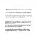 Comprensión de lectura: Describa al menos 5 aspectos que considere relevantes de su lectura