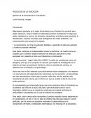 PSICOLOGIA DE LA EDUCACION Aportes de la neurociencia a la educación