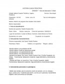HISTORIA CLINICA PEDIATRICA. Antecedentes personales no patológicos