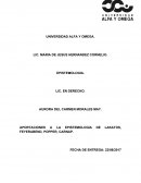 APORTACIONES A LA EPISTEMOLOGIA DE LAKATOS, FEYERABEND, POPPER, CARNAP