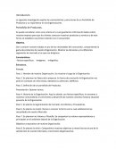 La siguiente Investigación explica las características y estructuras de un Portafolio de Productos y su importancia en las Organizaciones.