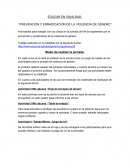 EDUCAR EN IGUALDAD: ‘’PREVENCIÓN Y ERRADICACIÓN DE LA VIOLENCIA DE GÉNERO’’