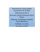 La meta “Al Rogo”