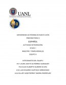 PREPARATORIA 9 ESPAÑOL ACTIVIDAD INTEGRADORA