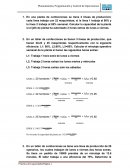 En una planta de confecciones se tiene 2 líneas de producción