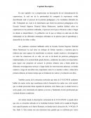 Capítulo Descriptivo sistematización de experiencias