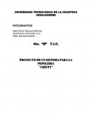 PROYECTO DE UN SISTEMA PARA LA PEPELERIA