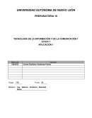 PREPARATORIA 16 TECNOLOGÍA DE LA INFORMACIÓN Y DE LA COMUNICACIÓN 1