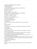 GUÍA PARA PREPARAR EXAMEN DE QUÍMICA II ACADEMIA DE QUIMICA