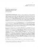 Inicia Juicio Ordinario Civil