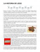 COMO ES QUE EMPEZO LA HISTORIA DE LEGO