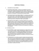 LA GRAN COMPETENCIA PERSONAL