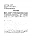 Proyecto Metodología de la investigación