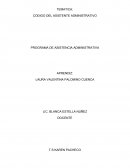 Como es el Código del asistente administrativo