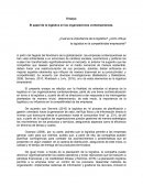 El papel de la logística en las organizaciones contemporáneas.