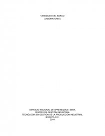 VARIABLES DEL BARCO (LABORATORIO). Página 1