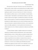 Herramientas de Calidad en Empresas de Servicio