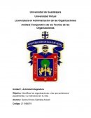 Análisis Comparativo de las Teorías de las Organizaciones