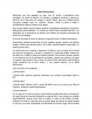 Discurso al Déficit Democrático