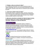 Cuestionario de TICS