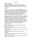 Historia Nombre: Nicolás Mosquera