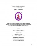 Implementación de programa de seguridad e higiene en el laboratorio de ingenieria industrial