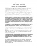 Lucha para sobrevivir ensayo del libro: “Los juegos del hambre”