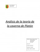 Análisis de la teoría de la caverna de Platón