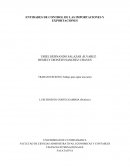 ENTIDADES DE CONTROL DE LAS IMPORTACIONES Y EXPORTACIONES