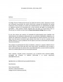 Cartas para patrocinio campamento